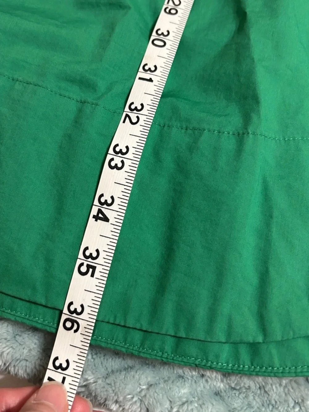 Cynthia Rowley Green Puff-Sleeve Midi Dress - Picture 8 of 8